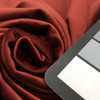 Deep Red | Velvet Fabric | Medium Weight | Upholstery Fabric | 54" Wide | By the Yard