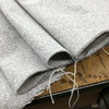 Grey and White Slub Basketweave | Upholstery / Slipcover Fabric  | 54" Wide | By the Yard