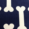 Dog Bones | Blue / White | Home Decor  / Drapery Fabric | Premier Prints | 100% Cotton | 54" Wide | By the Yard