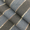 Two Toned Denim Blue Stripes  | Upholstery / Slipcover Fabric | 54" Wide | By the Yard