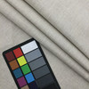 Off White / Grey Linen Weave |  Drapery / Lightweight Upholstery Fabric | 100% Polyester | 54" Wide | By the Yard