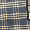 Vintage Plaid in Cornflower Blue and Ivory  | Upholstery / Slipcover Fabric | 54" Wide | By the Yard