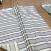 Vintage Woven Stripes in Off White, Blue, Green, Pink, Brown | Upholstery / Slipcover Fabric  | 54" Wide | By the Yard