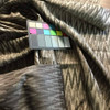 1.5 Yard Piece of Zig Zags in Light and Dark Brown | Drapery / Slipcover Fabric | 57 Wide | BTY