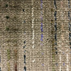 Chocolate Brown with Blue, Green, and Purple Streaks | Low-pile Chenille Microfiber Fabric  | Rubber-backed Heavy Duty Upholstery | 54" Wide | By the Yard