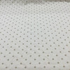Flower and Dots Upholstery Fabric in Beige / Green / Orange | Upholstery / Drapery | 54" Wide | By the Yard