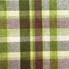 Retro Plaid Chenille in Green / Beige / Brown | Upholstery Fabric | 54" Wide | By the Yard