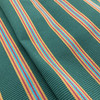 Stripes in Green / Orange / Red / Blue | Upholstery Fabric | Heavy Drapery | Polyester | 54 Wide | By the Yard