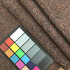 Blue / Red / Tan Variegated Woven Fabric | Upholstery | Heavy Weight | 54" Wide | By the Yard |  "Coco" Bouquet