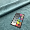 Chenille Fabric in Teal | Heavyweight Upholstery | 54" Wide | By the Yard | Grayton in Caribbean