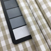 Checked Plaid Fabric in Beige and White | Upholstery / Slipcovers | Medium Weight | 54" Wide | By the Yard | "Marco" Sandpiper