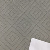 Dove Grey Stitched Diamonds | Pre Quilted Microfiber Fabric | Ultra Heavy Weight Upholstery | 54" Wide | By the Yard | "Maxfield" Platinum
