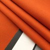 Solid Orange | Cotton Duck Canvas Fabric | 6 oz. | Apparel / Slipcovers / Bedding | 54" Wide | By the Yard | Duck in Persimmon