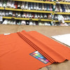 Solid Orange | Cotton Duck Canvas Fabric | 6 oz. | Apparel / Slipcovers / Bedding | 54" Wide | By the Yard | Duck in Persimmon