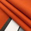Solid Orange | Cotton Duck Canvas Fabric | 6 oz. | Apparel / Slipcovers / Bedding | 54" Wide | By the Yard | Duck in Persimmon