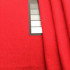 Cherry Red Microfiber Fabric | Medium Weight Upholstery | 54" Wide | By the Yard | Ellyn in Sienna
