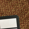 Brown and Burgundy Chenille Fabric | Heavyweight Upholstery | 54" Wide | By the Yard | Jessie in Cinnamon