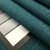 Dark Teal Chenille Fabric | Upholstery | Heavy Weight | 54" Wide | By the Yard | "Cape" Verde