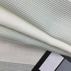 Valance Stripes Home Decor Fabric |  Light Green / Off White | Upholstery / Drapery | 54" Wide | By the Yard | "Valance Stripe" Celadon