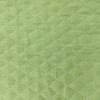 Pre-Quilted Fabric | Green Herringbone with Stitched Diamonds | Upholstery | Heavy Weight | 54" Wide | By the Yard | Echo in Kiwi
