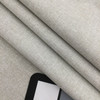 Light Grey Brushed Polyester Fabric | Drapery / Upholstery | Medium Weight | 54" Wide | By the Yard | Ennis in Steam