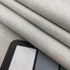 Light Grey Brushed Polyester Fabric | Drapery / Upholstery | Medium Weight | 54" Wide | By the Yard | Ennis in Steam
