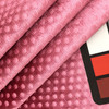 Pink Dots Embossed Velvet Fabric | Upholstery | Heavy Weight | 54" Wide | By the Yard | Imprint in Fushsia