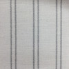 Striped Cotton Fabric in Off White and Grey | Slipcovers / Upholstery | 100 % Cotton | 54" Wide | By the Yard | Railey in Carbon