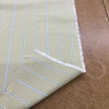 Striped Canvas Fabric in Tan / White / Brown | Slipcovers / Upholstery | 100 % Cotton | 54" Wide | By the Yard | Jordan in Mineral