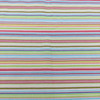Striped Canvas Fabric in Pink / Lime / Blue / Yellow / White | Slipcovers / Upholstery | 100 % Cotton | 54" Wide | By the Yard | Sierra in Persephone