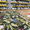 Tropical Waverly in Black / Green | OUTDOOR Home Decor Fabric | Upholstery | 54" Wide | By the Yard | Waverly "Wailea Coast" Ebony