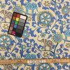 Elephants and Medallions in Blue / Off White / Grey | OUTDOOR Home Decor Fabric | Upholstery | 54" Wide | By the Yard |