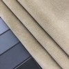 Beige Velvet Fabric | Heavy Upholstery | 54" Wide | By the Yard | Obsession in Tussah