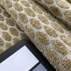 Chenille Fabric | Elongated Dots in Beige | Heavyweight Upholstery | 54" Wide | By the Yard | Wink in Cashmere