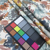 Contemporary Floral Fabric in Yellow / Blue / Teal / Brown | Home Decor / Drapery | 54" Wide | By the Yard | Loriana in Serenity