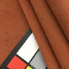 Paprika Orange Two Toned Velvet Fabric | Heavy Upholstery | 54" Wide | By the Yard | Astronomy in Paprika