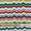 Chevron Jacquard Fabric | Pink / Red / Green / Off White | Heavyweight Upholstery | 54" Wide | By the Yard | Sneak Peak in Fiesta