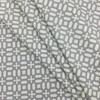 Waverly Lattice in Pebble / Off White  | OUTDOOR Home Decor Fabric | Upholstery | 54" Wide | By the Yard | Waverly "In the Frame" Pebble