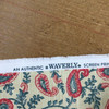 Paisley Floral | Waverly Fabric | Teal / Red | Home Decor / Drapery | 54" Wide | By the Yard | Waverly Token in Jewel