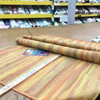 Abstract Stripes Jacquard Fabric | Orange / Gold | Heavyweight Upholstery | 54" Wide | By the Yard | Etna in Fall