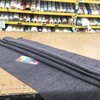 Charcoal Grey Chenille Fabric | Heavyweight Upholstery | 54" Wide | By the Yard | Kirby in Charcoal