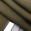Dark Brown Ribbed Polyester Fabric | Upholstery | Heavy Weight | 54" Wide | By the Yard | Ultra Durable