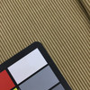 Vertical Striped Fabric in Tan and Brown | Upholstery / Slipcover | Medium Weight | 54" Wide | By the Yard