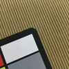 Vertical Striped Fabric in Tan and Brown | Upholstery / Slipcover | Medium Weight | 54" Wide | By the Yard