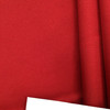 Cherry Red Ribbed Polyester Fabric | Upholstery | Heavy Weight | 54" Wide | By the Yard | Ultra Durable