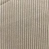 Vertical Pencil Striped Fabric in Two Toned Brown | Upholstery / Slipcovers | Medium Weight | 54" Wide | By the Yard