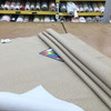Two Toned Tan Microfiber Fabric | Upholstery | Heavy Weight | 54" Wide | By the Yard | Kiki in Natural