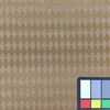 Harlequin Diamond Fabric in Two Toned Brown | Upholstery / Drapery | 54" Wide | By the Yard