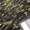 Wind Swish | Paint Swipes | Yellow and Grey on Black | Rowan Fabrics | Quilting Fabric | 100% Cotton | 44 Wide | By The Yard