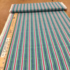 Stripes in Blue / Green / Red | Quilting Fabric | 44" Wide | 100% Cotton | By the Yard
